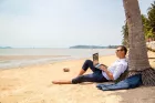 DRH sur la plage