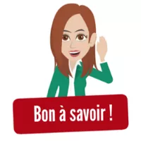 Bon à savoir ! 