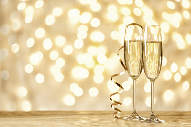 bonne année champagne